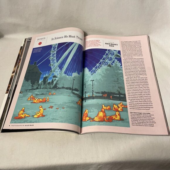 National Geographic November 2020 World Gone Viral Pandemic Changing Our View - Picture 8 of 10